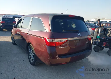 2012 Honda Odyssey Ex-L from USA, damaged, VIN 5FNRL5H66CB068071